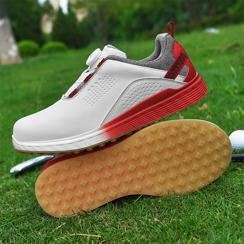 

New Professional Golf Shoes Comfortable Luxury Waterproof and Anti slip Golf Shoes Size 36-45