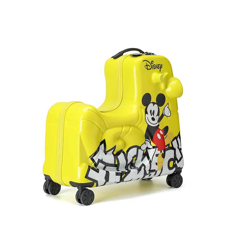 Disney Stitch Carry on Suitcase for Kids Cabin Bag with Wheels Luggage Bag for Girls Boys Carry on Minnie Mouse Travel Bag with Wheels and Handle