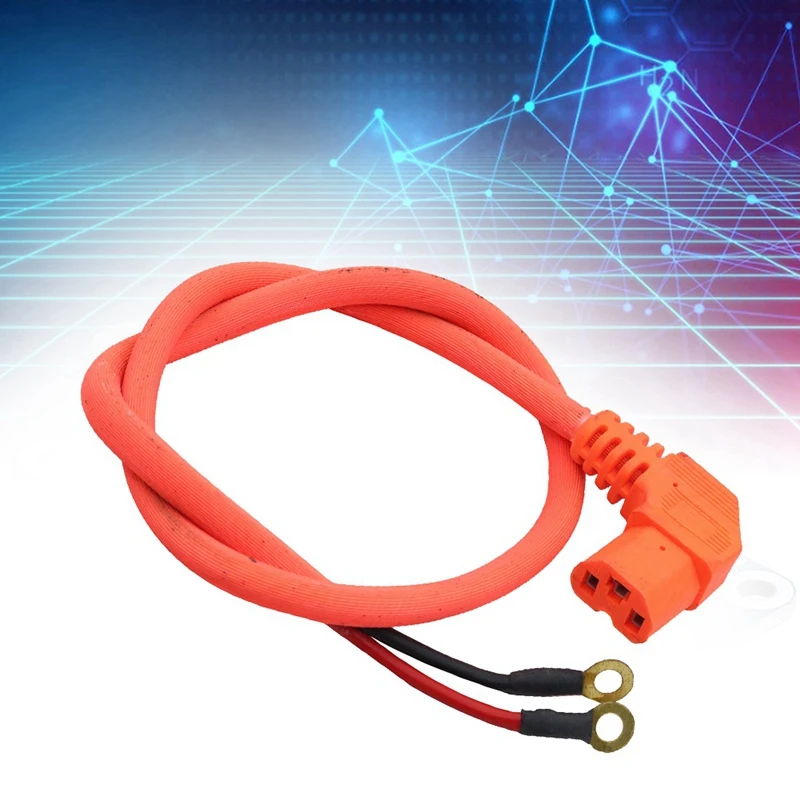 For Citycoco Power Adapter Connector Cable Charging Socket Lengthened Elbow Cable For Citycoco Electric Scooter Parts