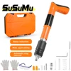 Handheld Nail Gun Powerful Concrete Manual Rivet Silence Gun Ceiling Wall Anchor Wire Slotting Device Roofing Framing Palm Gun 1