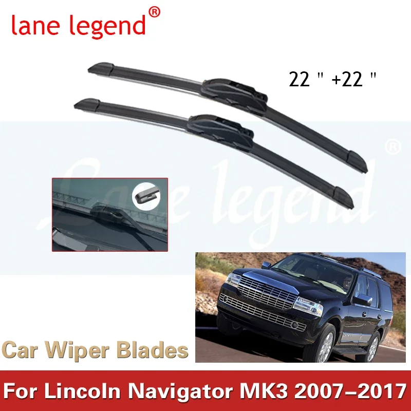 CarWiperBladesforLincolnNavigatorMK32007200820092017Front