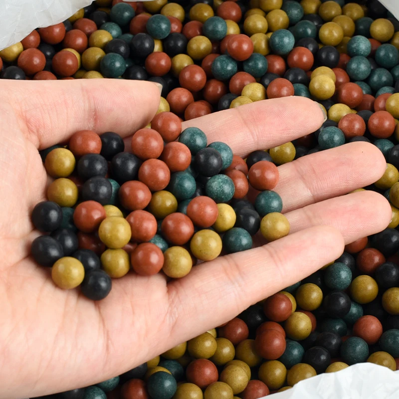 SlingshotPracticeAmmoHardMulticolourMudBall89mmOutdoorHunting