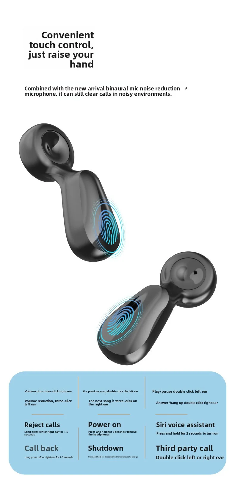 2025 new W11 in-ear Bluetooth headset HIFI high-fidelity wireless sports headset