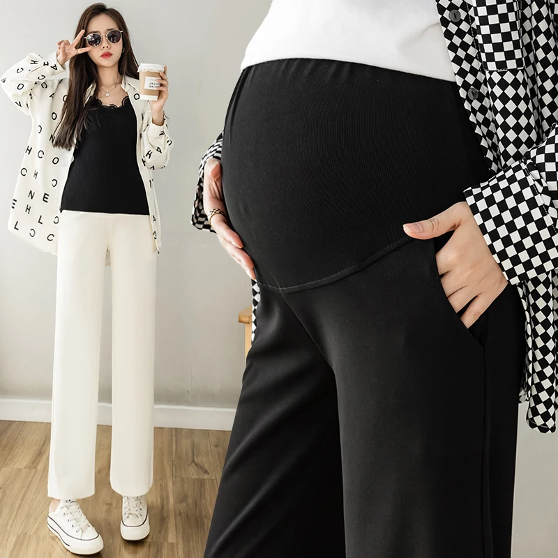 1122# Spring Wide Leg Loose Straight 