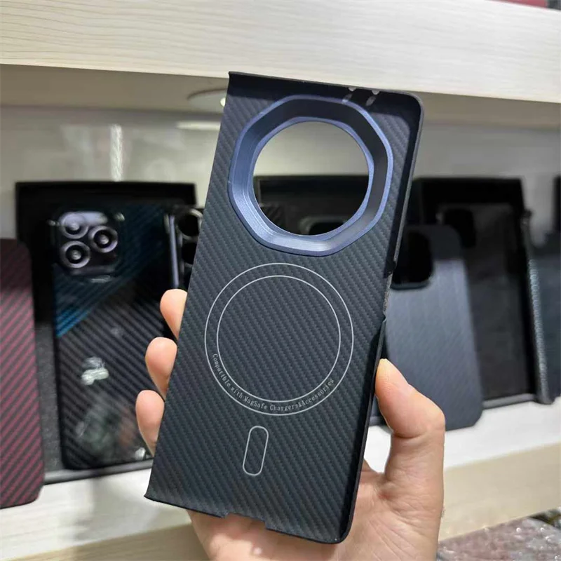 Carbon Protective Shell for Huawei Honor Magic V3 5G - Premium Aramid Fiber Magnetic Phone Case