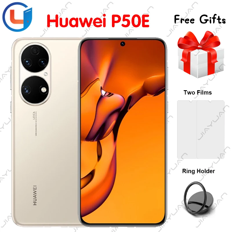 

Оригинальный смартфон Huawei P50E, 4G, телефон с экраном 6,5 дюйма, 90 Гц, Snapdragon 778G, гармония, камера 50 МП, смартфон