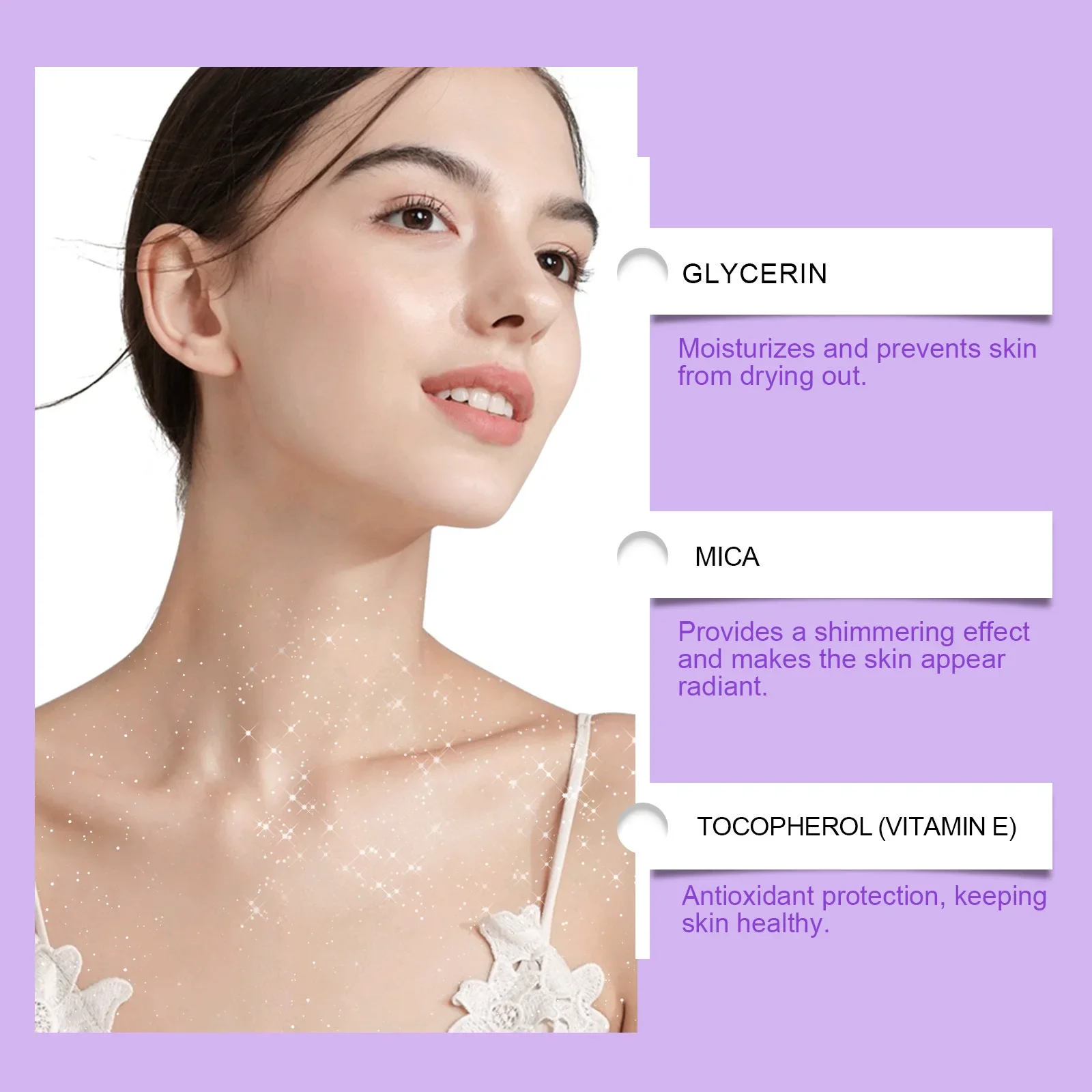 Dazzling Star Glitter Spray Nightclub Party Body Collarbone Arm Skin Starry Sky Glitter Spray Natural Lasting Festival Makeup 5