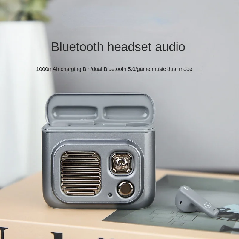 

Bluetooth speaker Bluetooth headset multifunctional two in one Mini Gift small sound subwoofer