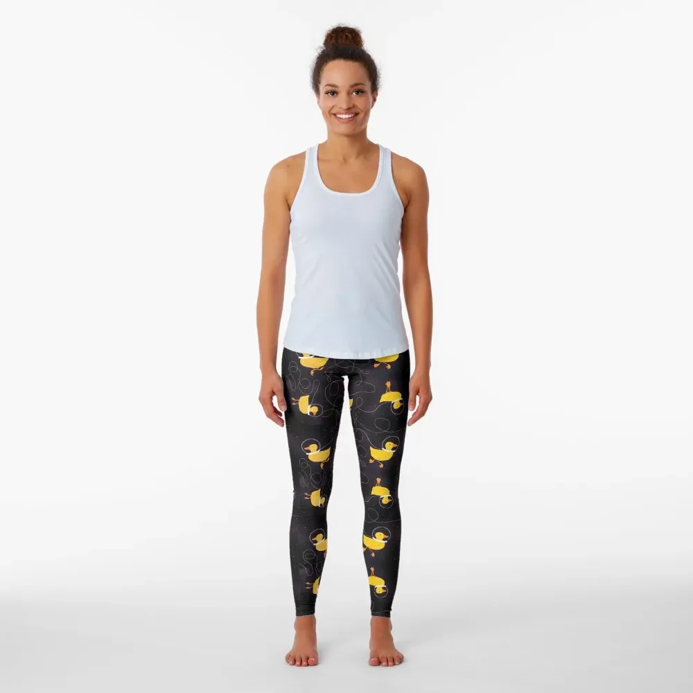 Ducks from Outerspace Leggings leggins push up woman Women's pants Womens Leggings