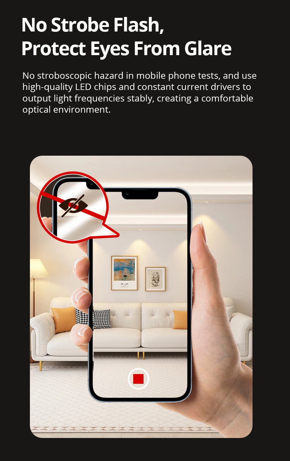 Zigbee Smart LED Spotlight Anti-Glare Dimmable Ceiling Light Works with Tuya Sma