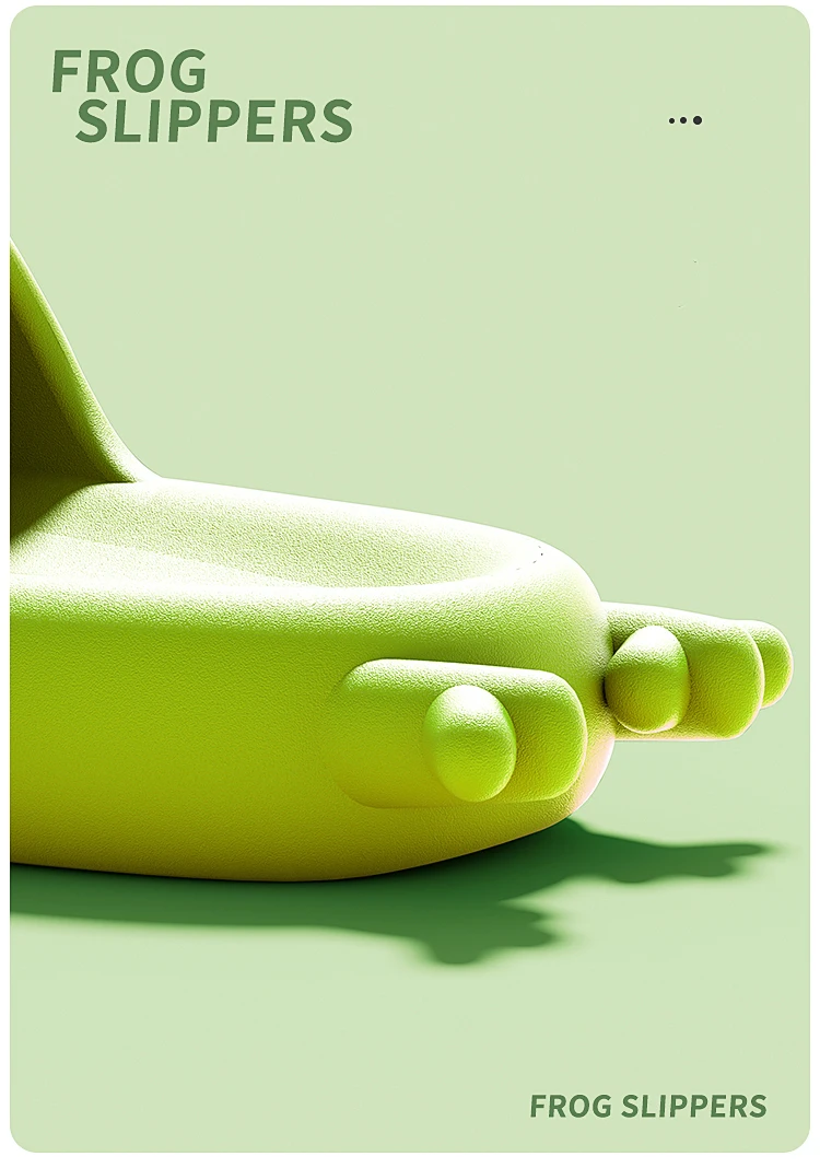 Unisex Waterproof Frog Slippers - true deals club