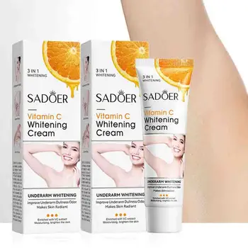 SADOER Vitamina C Lozione Per Il Corpo Idratante Ascelle Cura Del Corpo Nutriente Anti Asciugatura Tenera Liscia Creme Esfolianti Cura Della Pelle 1