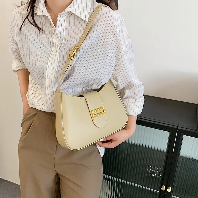 2023 Fashion Trend New Women's Bags Niche Exquisite Handbags Fashion Versatile Hot Girl Shoulder Bags High-Quality Underarm Bags