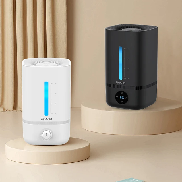 4L Large Capacity Air Humidifier Mute Large Spray Volum Diffuser Ultrasonic Digital Display Replenishment Humidifier Home Decor 2