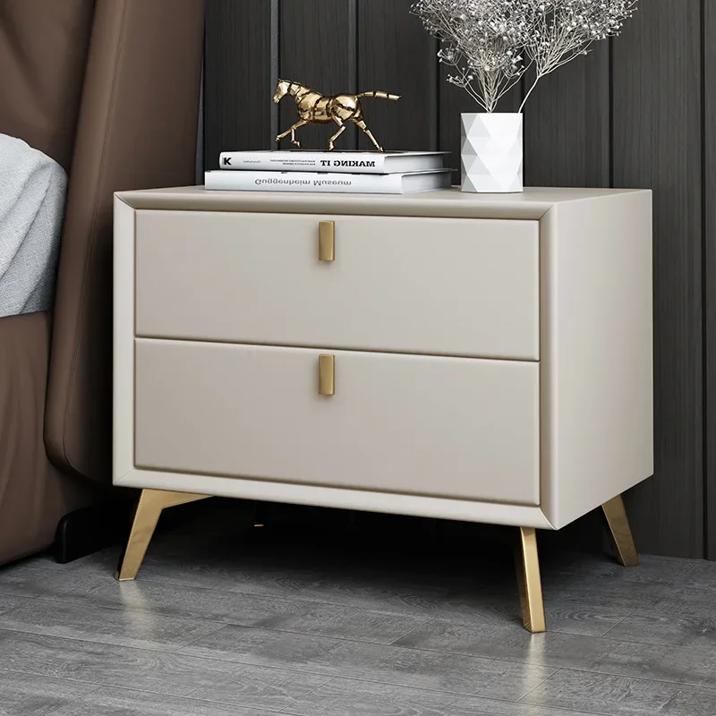 

Luxury Nightstands Drawers Minimalist Salon Modern File Storage Nordic Bedside Table Bedroom Decorative Komidin Design Furniture
