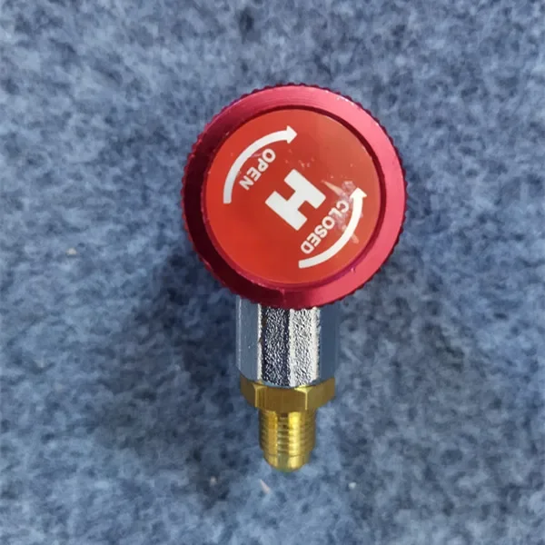 Kit Adaptateur R134A Vers R1234YF - Rouge (Haute Pression) & Bleu (Basse Pression) | Pour Climatisation Auto & Frigo
