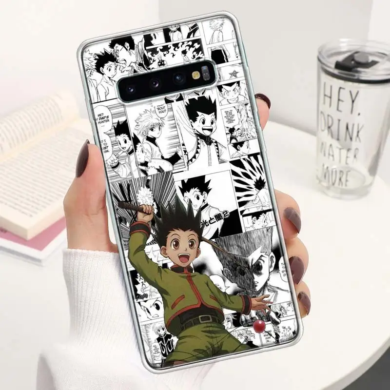 WZFT Japan Anime cute HxH Hunter X Hunters Gon Killua Soft Silicone Phone  Case for Samsung Galaxy S10 Plus (2,Galaxy S10 Plus) : :  Electronics & Photo