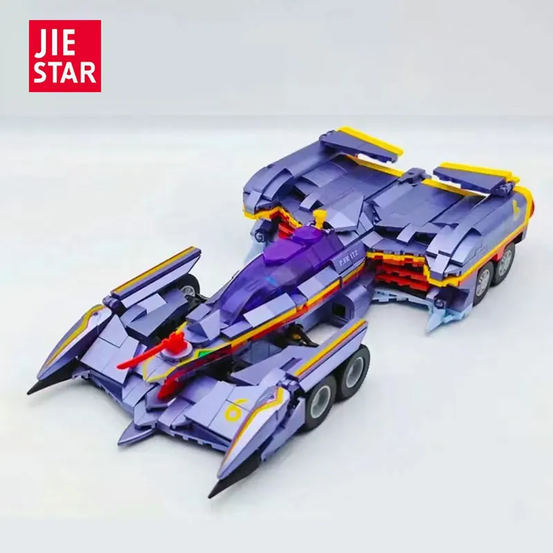 

JIESTAR Technical Aoi ZARD NP-1 F1 Formula One Super Speed Racing Car 92030 Moc High-tech Model Building Blocks Boys Toy 755pcs
