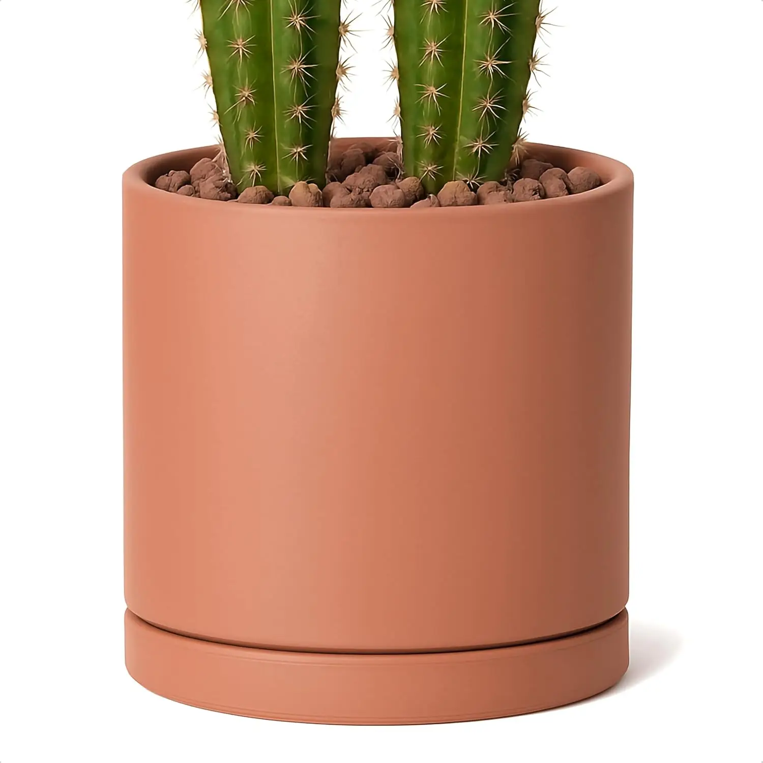Terracotta indoor plant pot