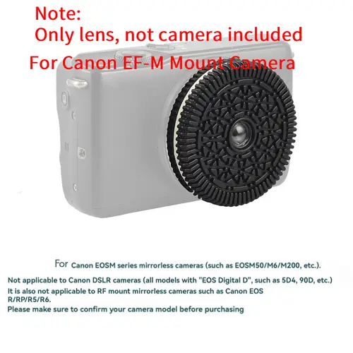 32mm F10 Free Focus Pancake Lens for Sony E Mount/for Nikon Z-Mount/for Fuji X-Mount/EF-M/M43  Mount Series Mirrorless Cameras - Image 11