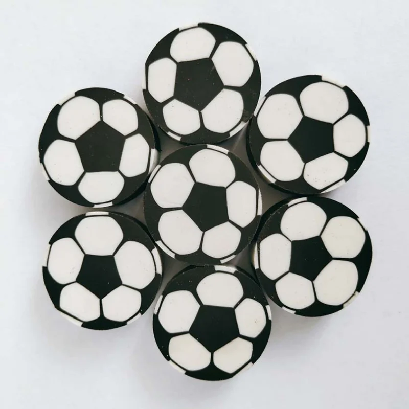 Pencil Eraser 5Pcs/Lot Football Basketball Kawaii Stationery