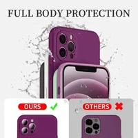 Official 16 New Phone Case For IPhone 16 15 14 13 11 12 Pro Max 15 Plus Silicone Solid Color Fall and Collision Protection Cover 4