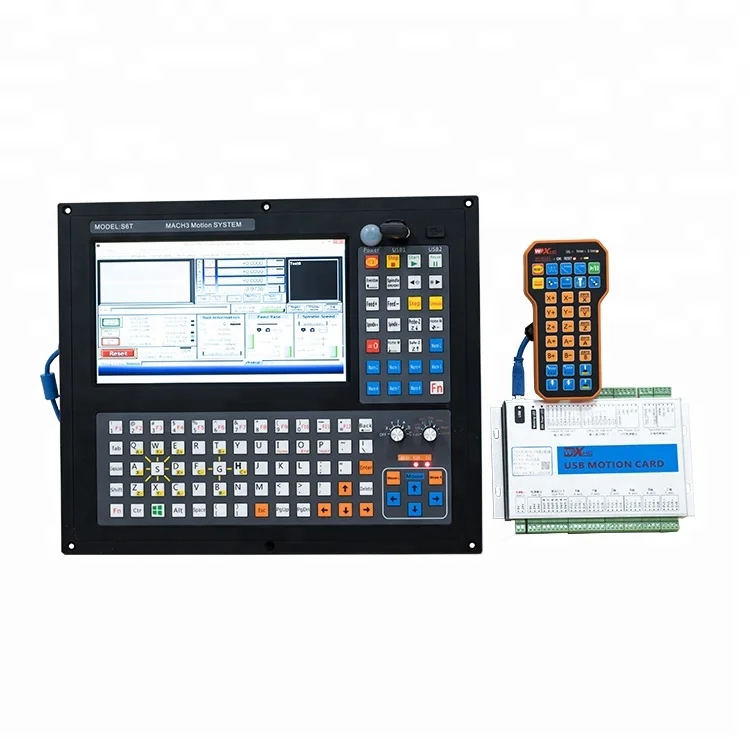 

MACH3 CNC Pc Control System with Wireless Mpg