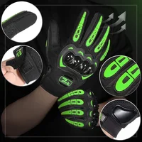 Gants de moto respirants pour moto, gants d'équitation d'été, gants de vélo à écran tactile, gants de moto durs, gants de vélo D343 4
