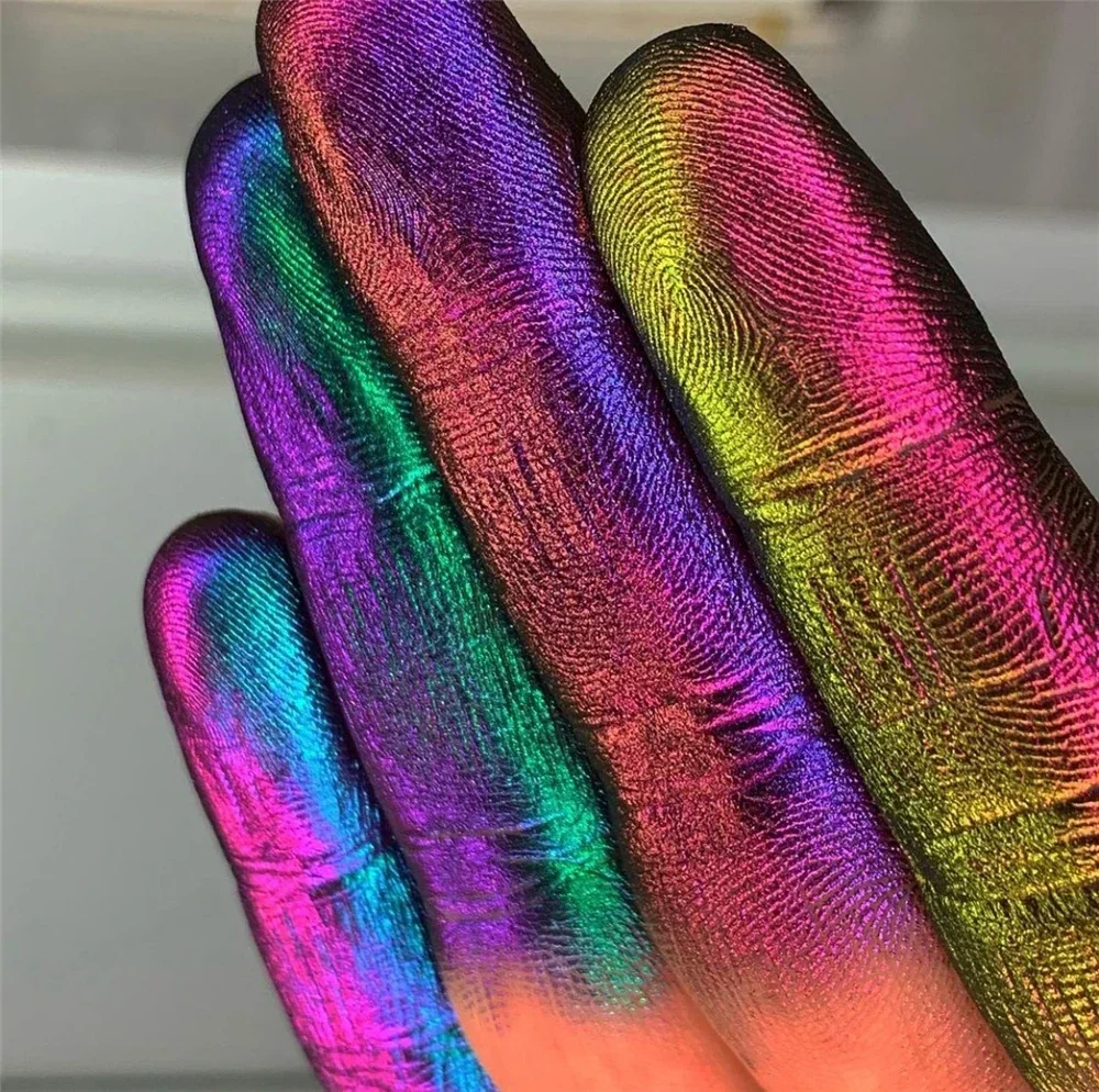 Optical Chameleons Eyeshadow Diamond Gloss Shiny High Gloss Mono Eyeshadow Pallete Eye Glitter Pigment