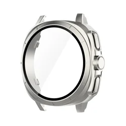 Ultra Upgrade All-Around Protective Glass Case for Smart Watch - 44/40mm Turning into 47mm (Starlight)