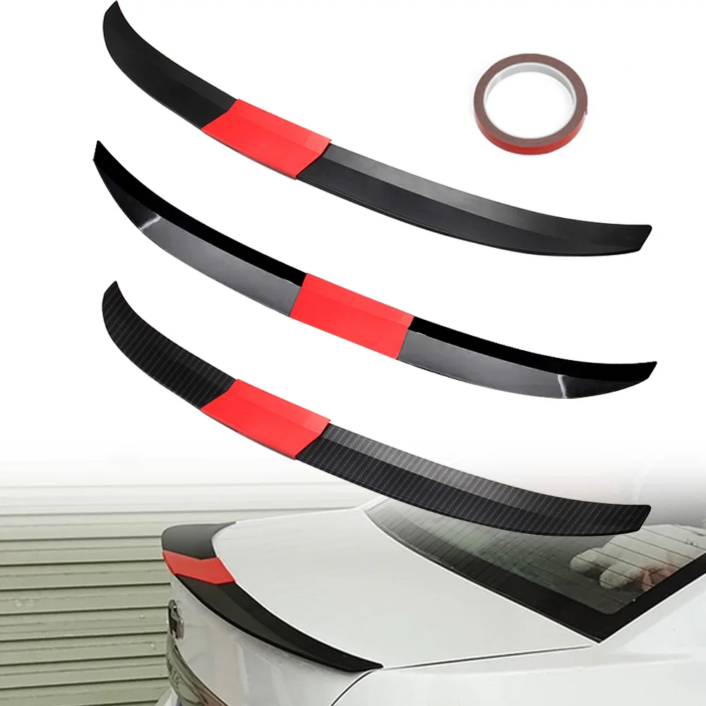 Spoiler Universale per Auto, Alettone Posteriore in ABS, Decorazione Esterna Fai-da-Te, Accessori Auto