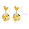 Lemon Earrings Aesthetic Fashion Cool for Women Trendy Unique Dangling Gift 2