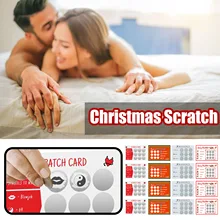 

2022New 4Pcs Funny Sexy Toy for Couple Adult Sexy Game Fun Scrape Adult Game Adventure Exciting Entertainment Creative Card Gift