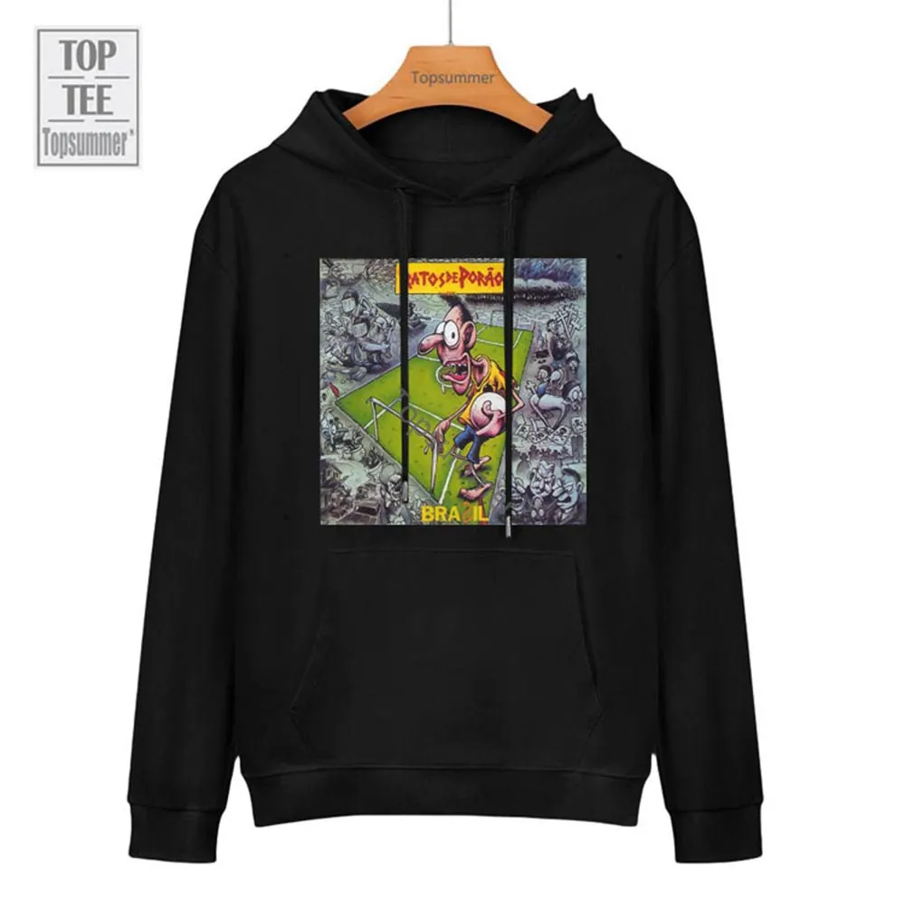 

Brasil Album Hoodies Ratos De Porão Tour Hoodie Teens Pop Trend Graphic Print Sweatshirts