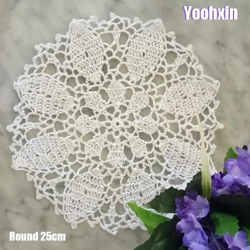 Lace Placemats Wedding Crochet Lace Doilies Placemat Coaster 2023