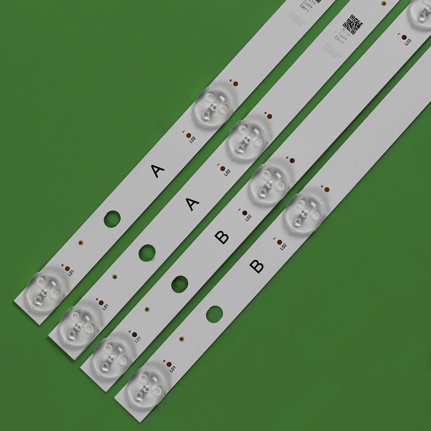 LED strip for 55R754 55R754UA9 55R754U VESTEL 55U9510 55651QL 55HAQ6351 17DLB55NER4-A 17DLB55NER4-B JL.D550C1330-078
