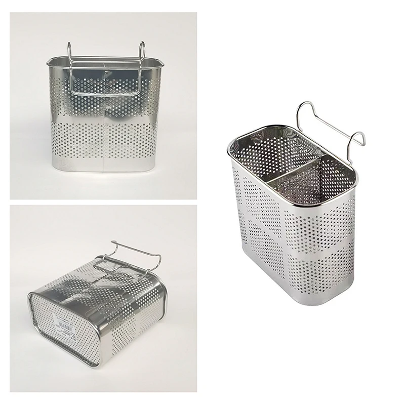 Stainless Steel Utensil Holder for Dish Rack Chopstick Basket Silverware Drying Rack Holder for Dishwasher Utensil Drying Rack