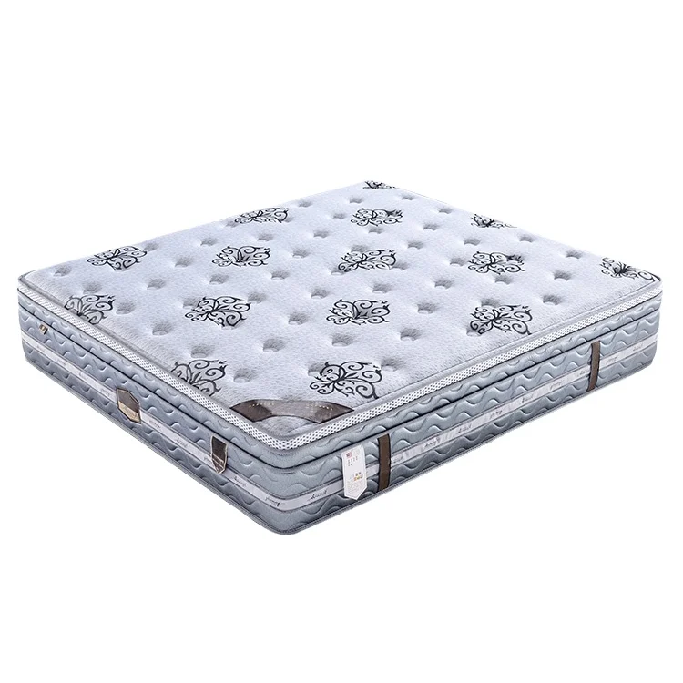 Foshan Mattress Factory Supply King Size Pocket Spring Mattress Extra Plush Australian Feeling Sleepwell Bed Mattress Price 2