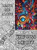1pc Positive Thoughts Art Coloring Book Original Upgraded Paper Thickened 22 Pages Coloring Books Gift For Holiday Birthday 2