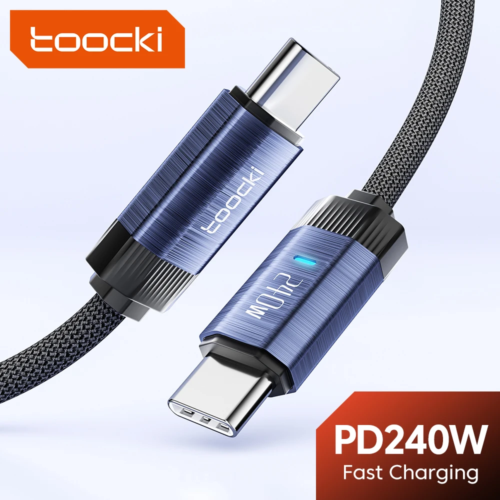 Toocki 240W kabel USB typu C do typu C za $2.02 / ~8.22zł