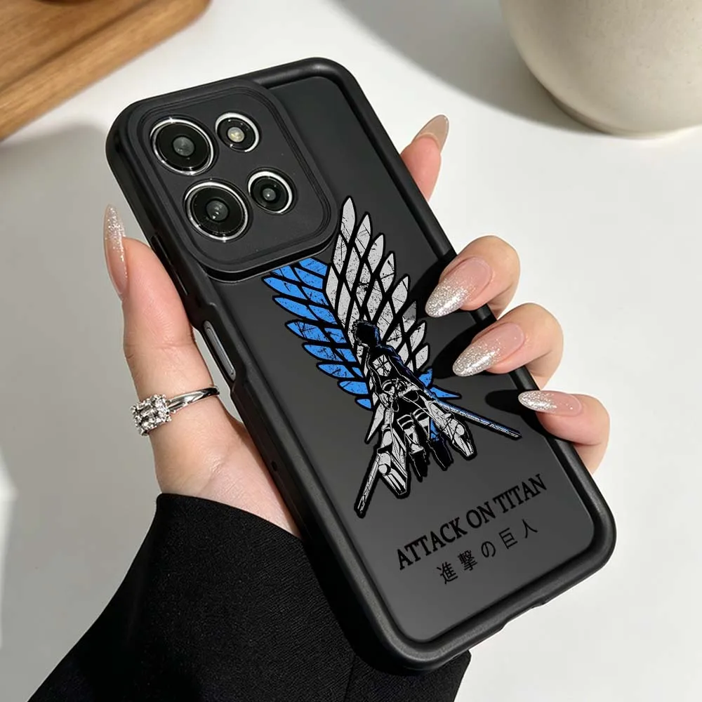 Attack On Titan Logo Silicone Phone Case