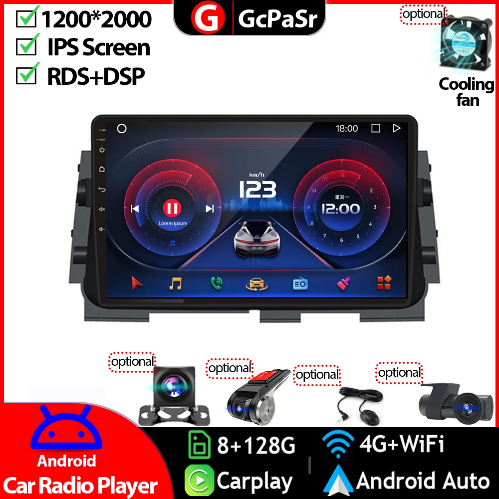 Android Auto Car Radio Video Autoradio Multimedia Player For Nissan 
