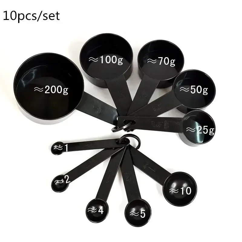 Measuring Tools Kitchen Measuring Spoons Teaspoon Sugar Scoop Cake Baking Flour Cups 5/10pcs