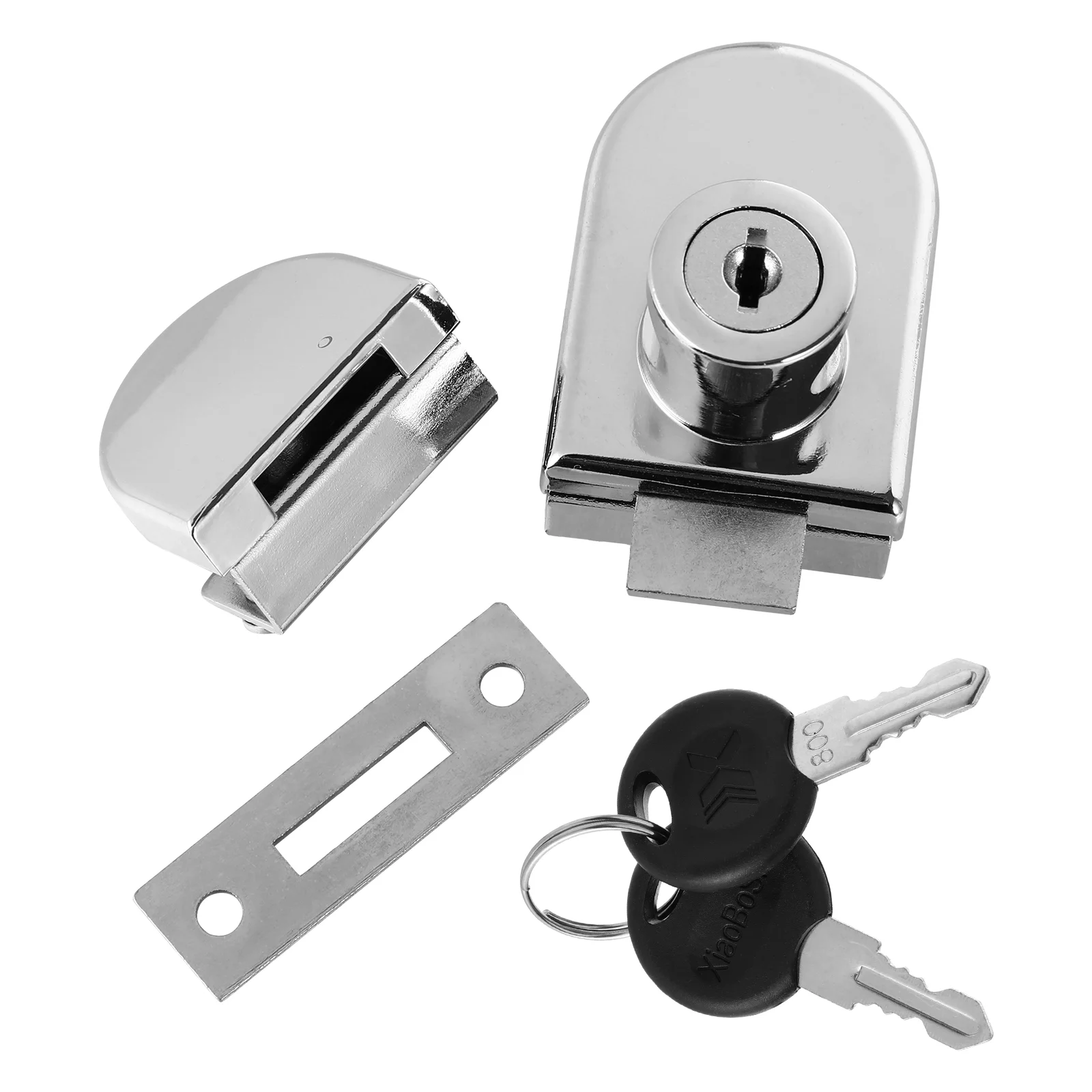 

Security Lock Glass Cabinet Door Baby Locks Dresser Drawer Zinc Alloy Phone Counter
