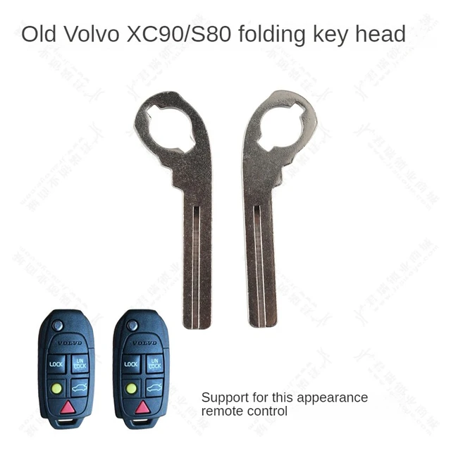 Coque de remplacement pour clé de voiture, étui pliable, couvercle à  distance, accessoires de clé, compatible avec VOLVO S60, S80, V70, XC70,  XC90, 5 boutons - AliExpress