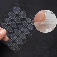 20 Sheets 480pcs Double Sided Adhesive Glue Sticker Sticky Tape Nail Glue For Fake Designs False Nails Art Tips Acrylic Manicure 2