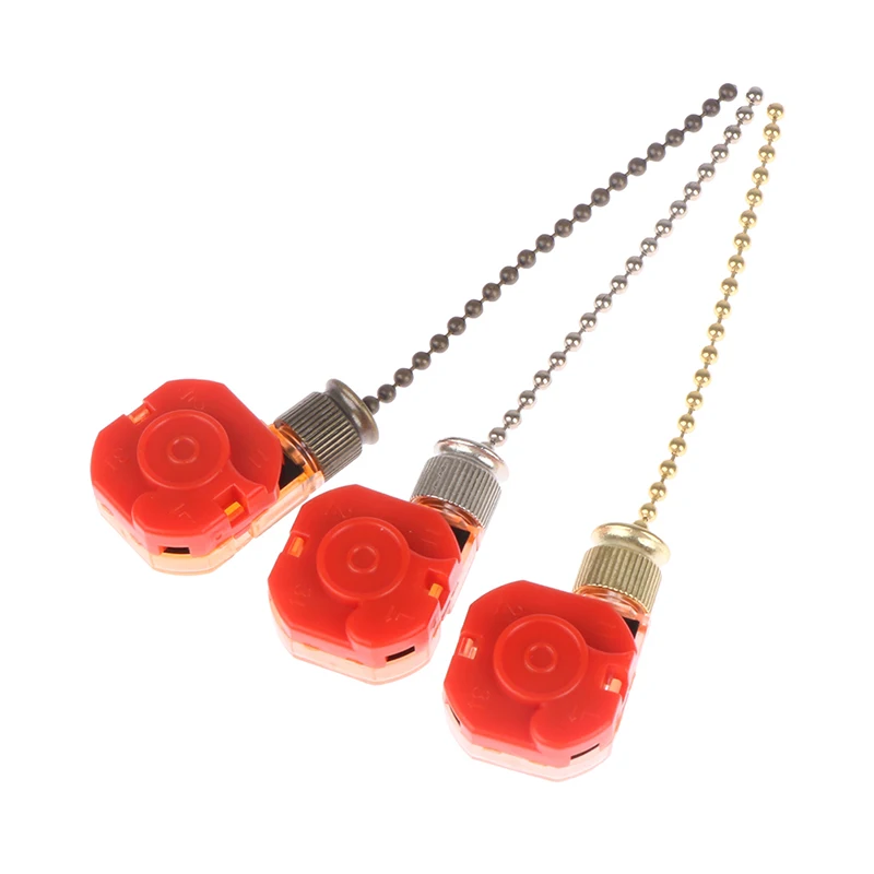 Description Picture 5 of item1PC Ceiling Fan Switch Kit 3 Speed 4 Wire Pull Wire Switch With Rope For DIY Accessories