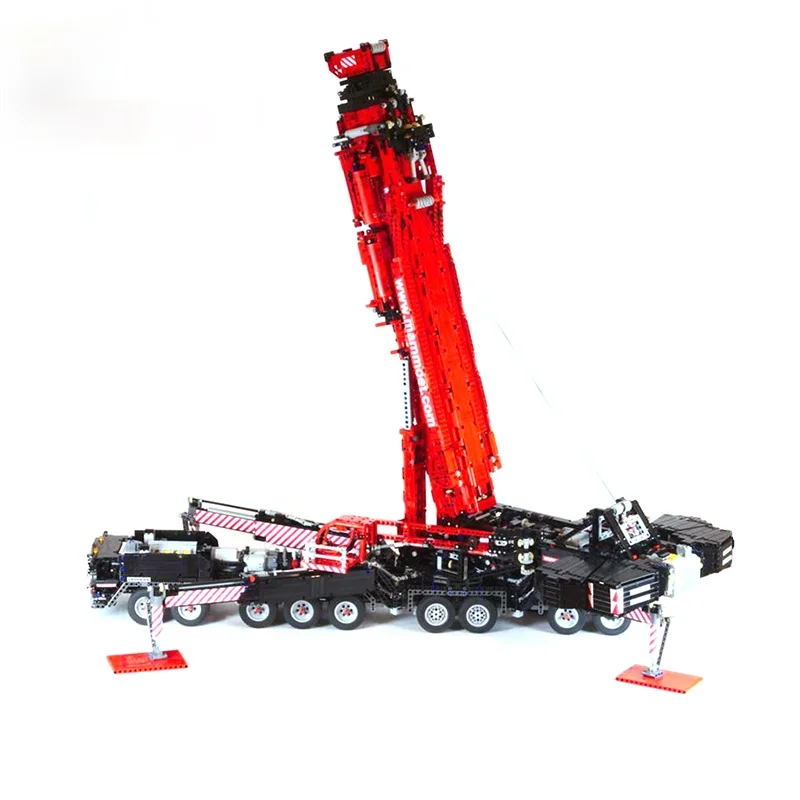 

NEW High-Tech MOC Building Block Bricks MOC-20920 Engineering Crane LTM 11200 Power Functions Remote Control Toys