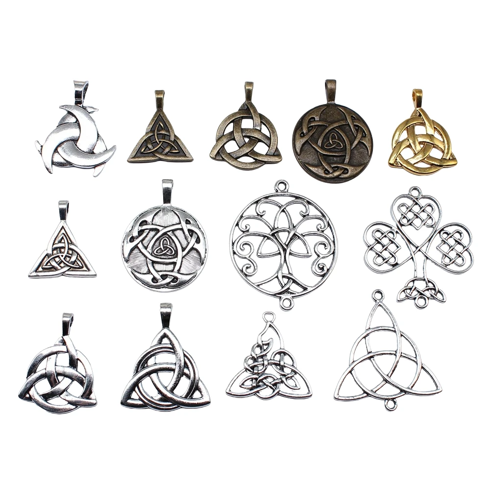 Triquetra Symbol Charms Silver Triquetra Charms Triquetra Knot