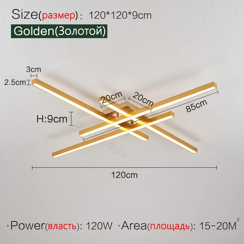 Golden 120cm-4Head
